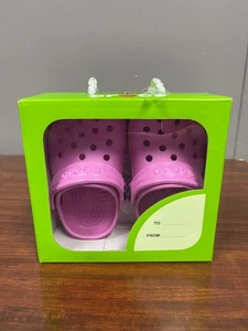 Crocs Littles - Taffy Pink  (Toddler Size C2/C3) New With Box - Picture 1 of 3
