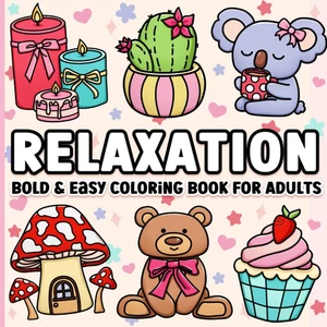 Coloring Book for Adults Relaxation: Bold and Easy - Foto 1 di 12