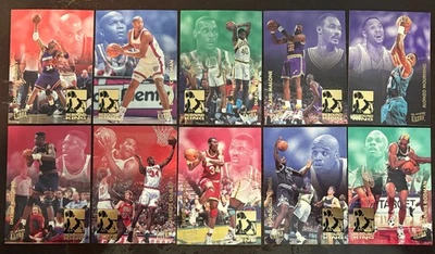 1993-94 Fleer Ultra Rebound King 10-card Set! Looks Mint+! Rodman Barkley Shaq! - Image 1 of 2