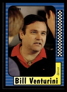 Bill Venturini 1991 Maxx Racing Race Card #143 Venturini Motorsports *124 - Picture 1 of 2