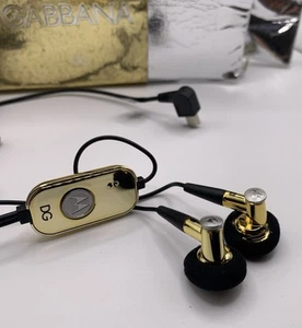 Dolce Gabbana słuchawki limitowana złota edycja Motorola S200 Razr zestaw słuchawkowy mini USB - Zdjęcie 1 z 9