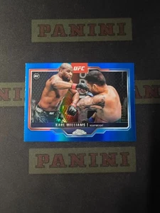 2025 Topps Chrome UFC Blue Refractor Rookie Karl Williams /150 - Picture 1 of 1