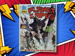 1976 Marvel Comics Curtis Planet of the Apes Magazine #26 Film Adaptation! - Picture 1 of 8