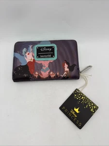Loungefly Disney The Little Mermaid Princess Scene Zip Around Wallet New W/ Tags - Picture 1 of 5