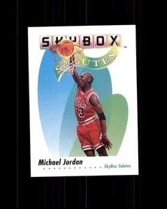 Michael Jordan 1992-93 Skybox Basketball Skybox Salutes Card #572 Bulls (G) - Bild 1 von 1