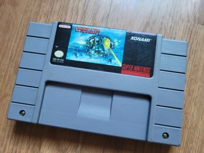 AUTHENTIC Cybernator CARTRIDGE GAME ONLY SUPER NINTENDO SNES - Image 1 of 3