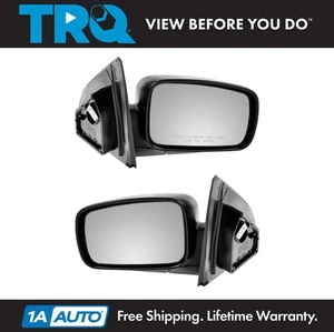 TRQ Textured Black Heated Power Side Mirrors Set LH & RH For Sorento - Picture 1 of 6