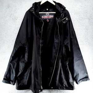Stormtech Performance H2X WaterProof Jacket Mens XXL Black Hooded 185/100A - Picture 1 of 22