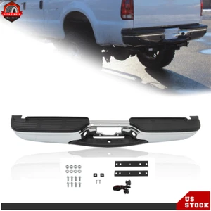 Steel Rear Step Bumper Assembly For 99 2000-2006 2007 Ford F250 F350 Super Duty - Picture 1 of 10