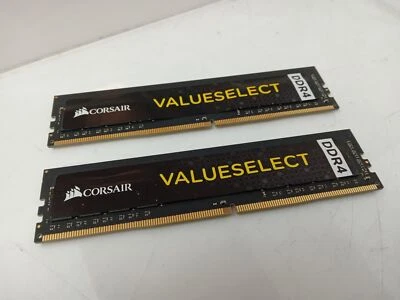 Corsair Value Select 8GB 2x4GB 2400MHz DDR4-2400 PC4-19200 RAM CMV4GX4M1A2400C16 - Image 1 of 2