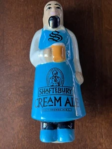 Vintage SHAFTEBURY Cream Ale BEER TAP HANDLE 8" Porcelain - Bild 1 von 10