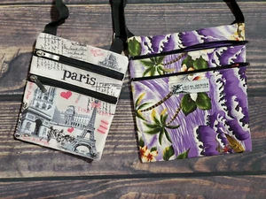 2 Reiseumschlag Umhängetasche Taschen PARIS HAWAII - Bild 1 von 6