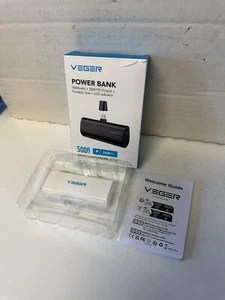 Veger Powerbank V0556P 5000 mAh New In Box Portable Charger - Picture 1 of 3