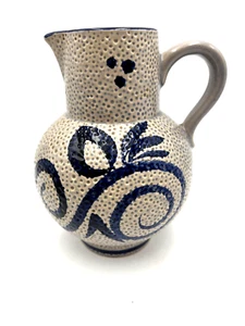 Vintage 1970s Scheurich Keramik Pitcher 418-20 West Germany 8" Tall - Picture 1 of 7