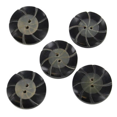 Lot of 25 Crafting Clothing Handmade Horn Pinwheel Fashion Buttons WHOLESALE - Image 1 of 3