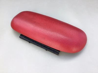Ford Mustang 1994-1998 consola central tapa reposabrazos pestillo magnético rojo OEM Foto 1 de 4