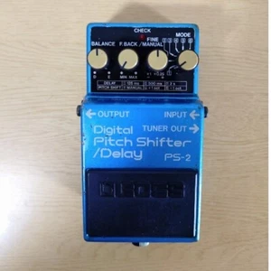 Boss PS-2 Digital Pitch Shifter Delay Guitar Effect Pedal Used Tested Working - Picture 1 of 4