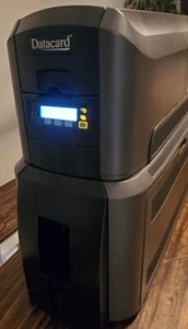 DataCard CD800 Thermal ID Card Printer Works (Video) & Lamination Module W/ Plug - Picture 1 of 24