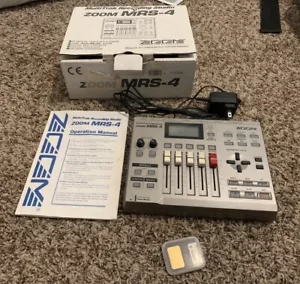 Zoom MRS-4 Multi Track Recording Studio Digital Audio Recorder FAST SHIPPING! - Picture 1 of 4
