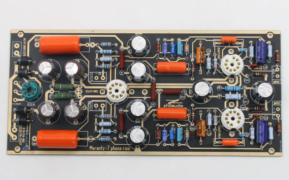 Assembled Hi-End M7 Vacuum Tube Phono Riaa Turntable Marantz 7 Preamp Board - Image 1 of 4