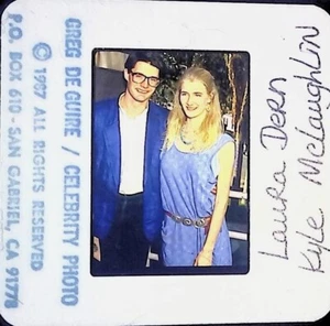 LAURA DERN & KYLE MCLAUGHLIN 1987 35MM SLIDE P.39.7 - Bild 1 von 1