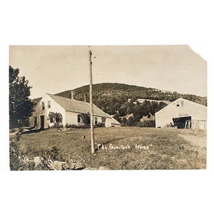 Foto postal de Gilford NH Gunstock House - 1930 Belknap Mountain Road RPPC - Imagen 1 de 2