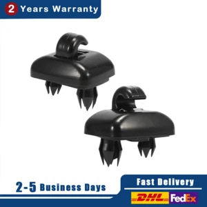 Ganchos clips de parasol negros 2 piezas para Audi A1 A3 A4 A5 A6 Q5 A7 Q3 B7 B8 S4 S5 - Imagen 1 de 11