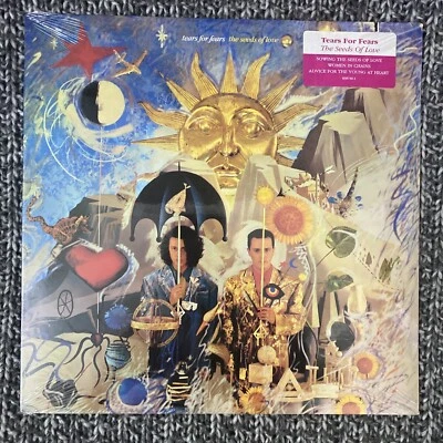 Tears For Fears Lp SEALED The Seeds Of Love 1989  Original Press New - Image 1 of 4