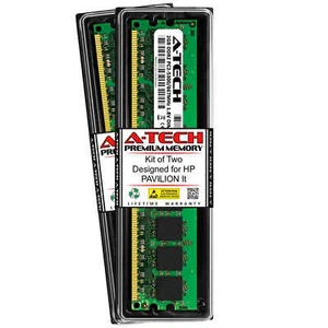 4GB 2x 2GB PC2-5300 DDR2 667 MHz Memory RAM for HP PAVILION IT - Picture 1 of 3