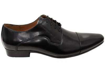 Florsheim Mens Copenhagen Cap Toe Derby EE Extra Wide Leather Shoes - image 1 of 4