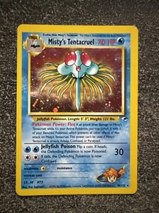 MISTY’S TENTACRUEL HOLO - POKÉMON 10/132 GYM HEROES NM ENGLISH - Imagen 1 de 2