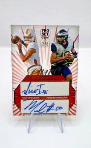 2024 Leaf Pro Set Pure Pairings - Nico Iamaleava/Madden Iamaleava - SP #2/8 Auto - Picture 1 of 2