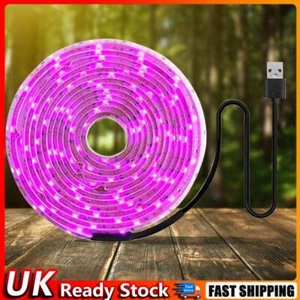 Vollspektrum USB Grow Lichtleiste LED Indoor Gemüse Pflanze Anzucht Lampe (3m) - Bild 1 von 11