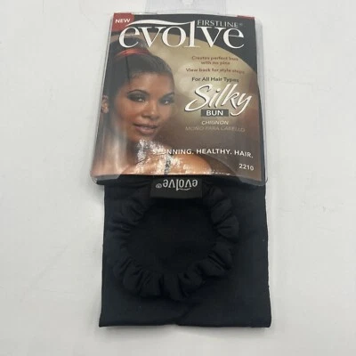 Firstline Evolve Silky Bun Hair Wrap Stunning Healthy Hair Perfect Bun No Pins - Image 1 of 4