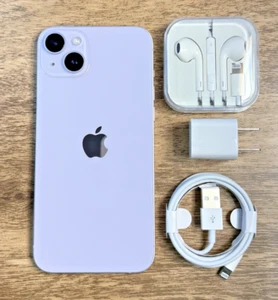 Apple iPhone 14 Plus - Purple - 128GB Factory Unlocked - Good Condition - Zdjęcie 1 z 8