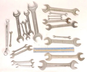 Lot of Metric Open End Wrenches - 6-41mm - 21 Total (Over 10 lbs!) Dowidat/Tang - Picture 1 of 4