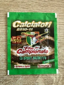 Panini Football CALCIATORI 2010 2011 IL FILM CAMPIONATO Pochette Packet Bustina - Picture 1 of 2