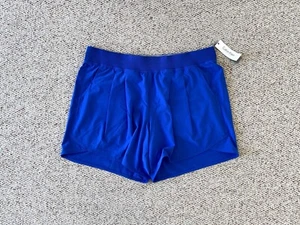 NWT NEW! CALVIN KLEIN Performance Quick Dry Size 1X Blue Sport Shorts Activewear - Picture 1 of 8