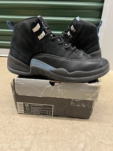 Zapatilla deportiva para hombre Jordan 12 Retro Nubuck 2009 talla 10,5 USADA CON CAJA 130690-018 OG - Imagen 1 de 7