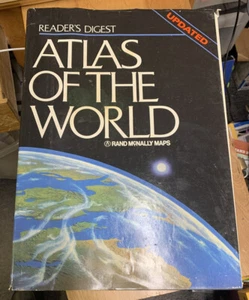 Readers Digest Atlas Of The World 1991 7th by Rand McNally Maps - GD  - Picture 1 of 11