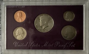 USA Postfrisch Proof Set 1989 gebraucht (J329) - Bild 1 von 14