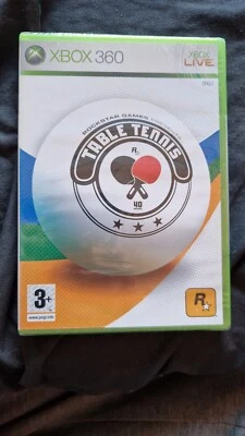 ROCKSTAR GAMES PRESENTS TABLE TENNIS Microsoft Xbox 360 Game NEW SEALED - Image 1 of 4