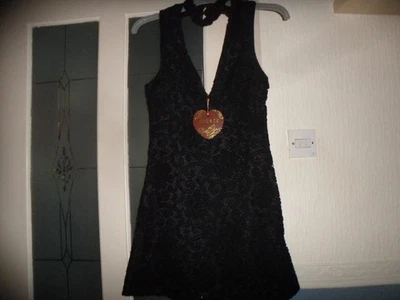 LUC & CE черный ошейник шеи платье S новый с Ярлыками - Изображение 1 из 4