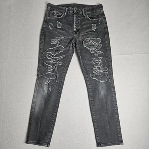 American Eagle Jeans Herren 34x30 (34x28) schwarz Airflex sportlich Slim Stretch - Bild 1 von 10