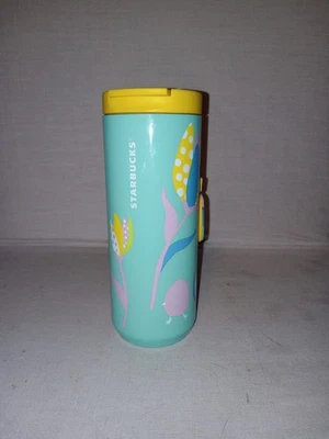 2025 Starbucks Spring Easter 12 fl oz Stainless Steel Tumbler w/ Carrot Charm - Image 1 of 4