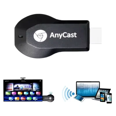 4K WiFi HDMI Anycast Miracast Airplay TV Wireless Display DLNA Dongle Adapter - Image 1 of 4