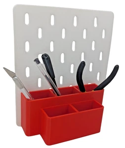 Ikea Skadis Storage Box Holder – Pegboard Organiser 3D Printed - Picture 1 of 9