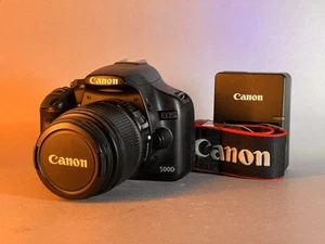CANON EOS 500D Con Kit Objetivo 18-55 ⭐️EXCELENTE ESTADO ⭐️ - Imagen 1 de 17