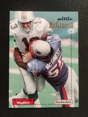 1996 Skybox Impact - Willie McGinest #86 New England Patriots  - Image 1 of 4