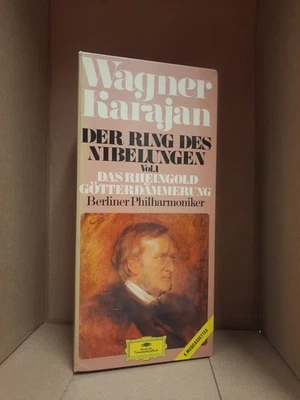 6 MC NEAR MINT++ Richard Wagner Karajan Das Rheingold Götterdämmerung DGG - Bild 1 von 3